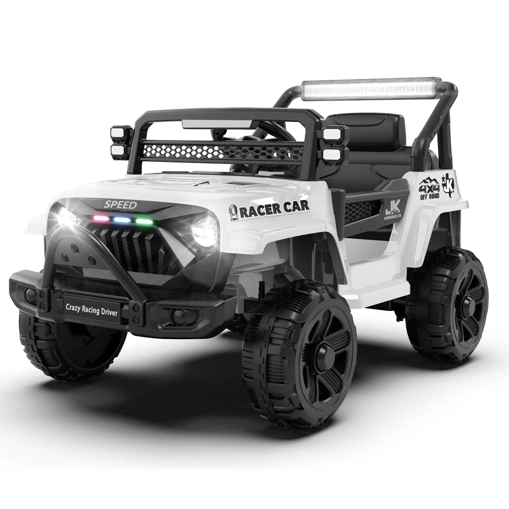 12V Kids Ride-On Electric Truck Car with Parental Control by HouseOfZazla