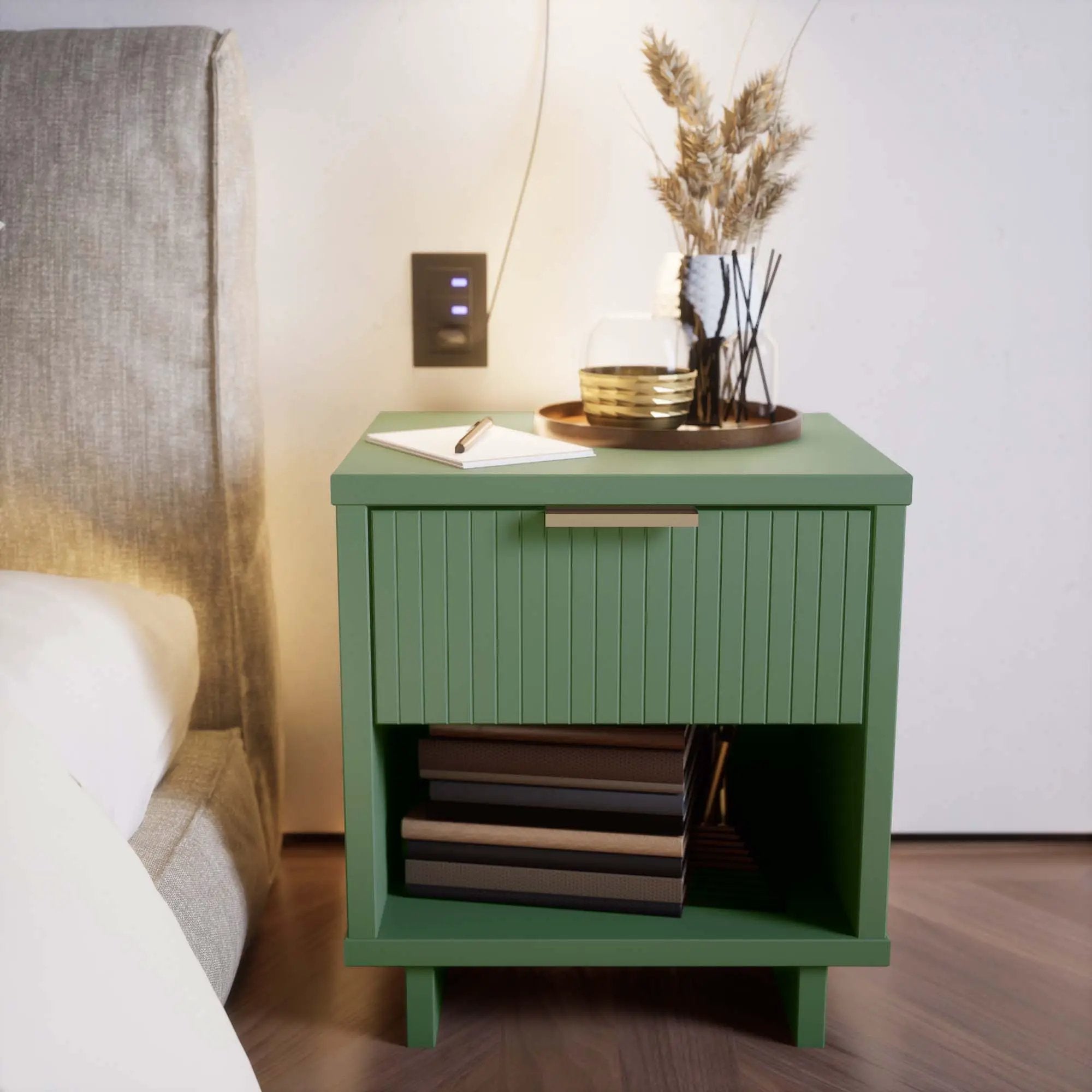 Granville - Nightstand With 1 Drawer by HouseOfZazla