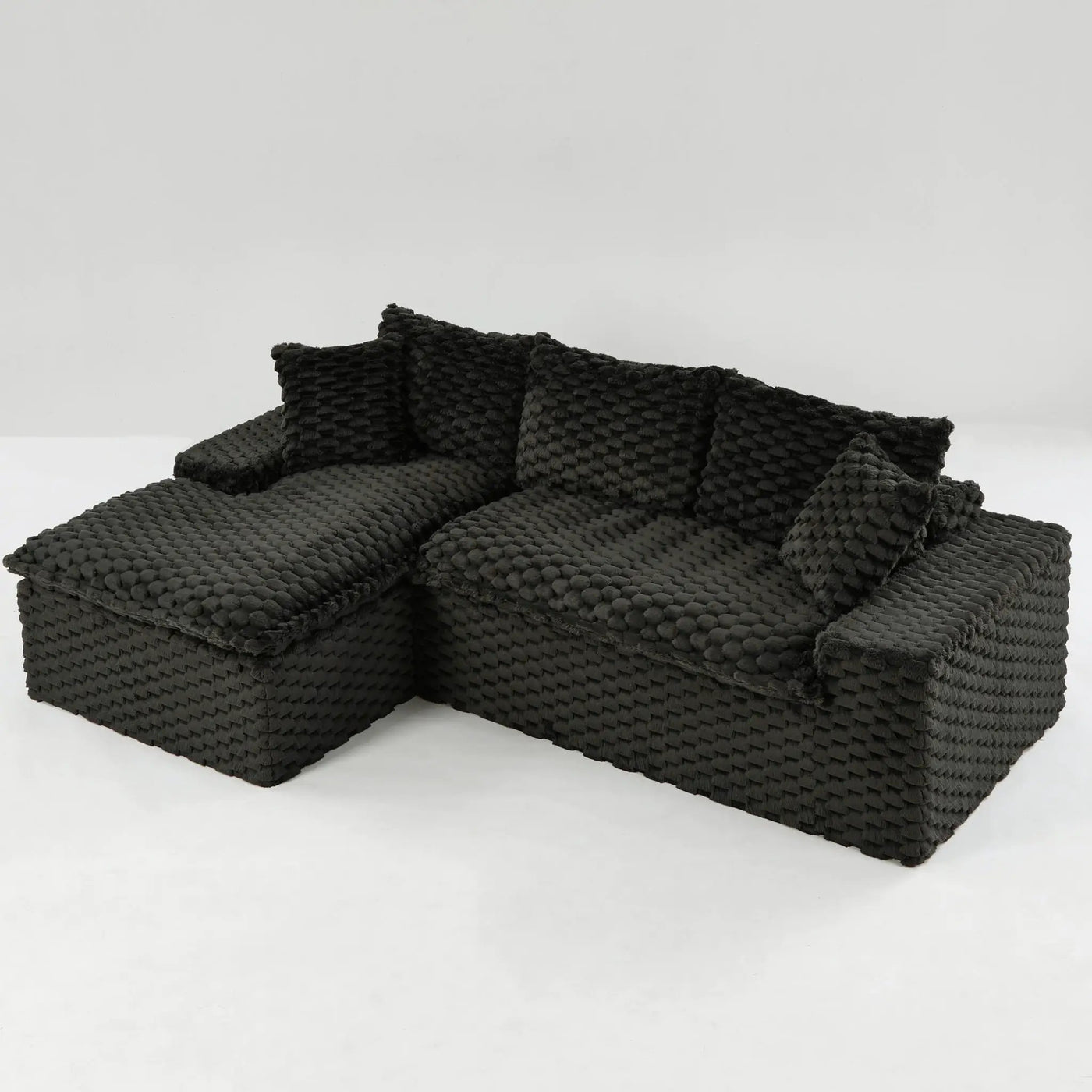 Modular Sofa, Convertible Twin Seat With Chaise Lounge by HouseOfZazla