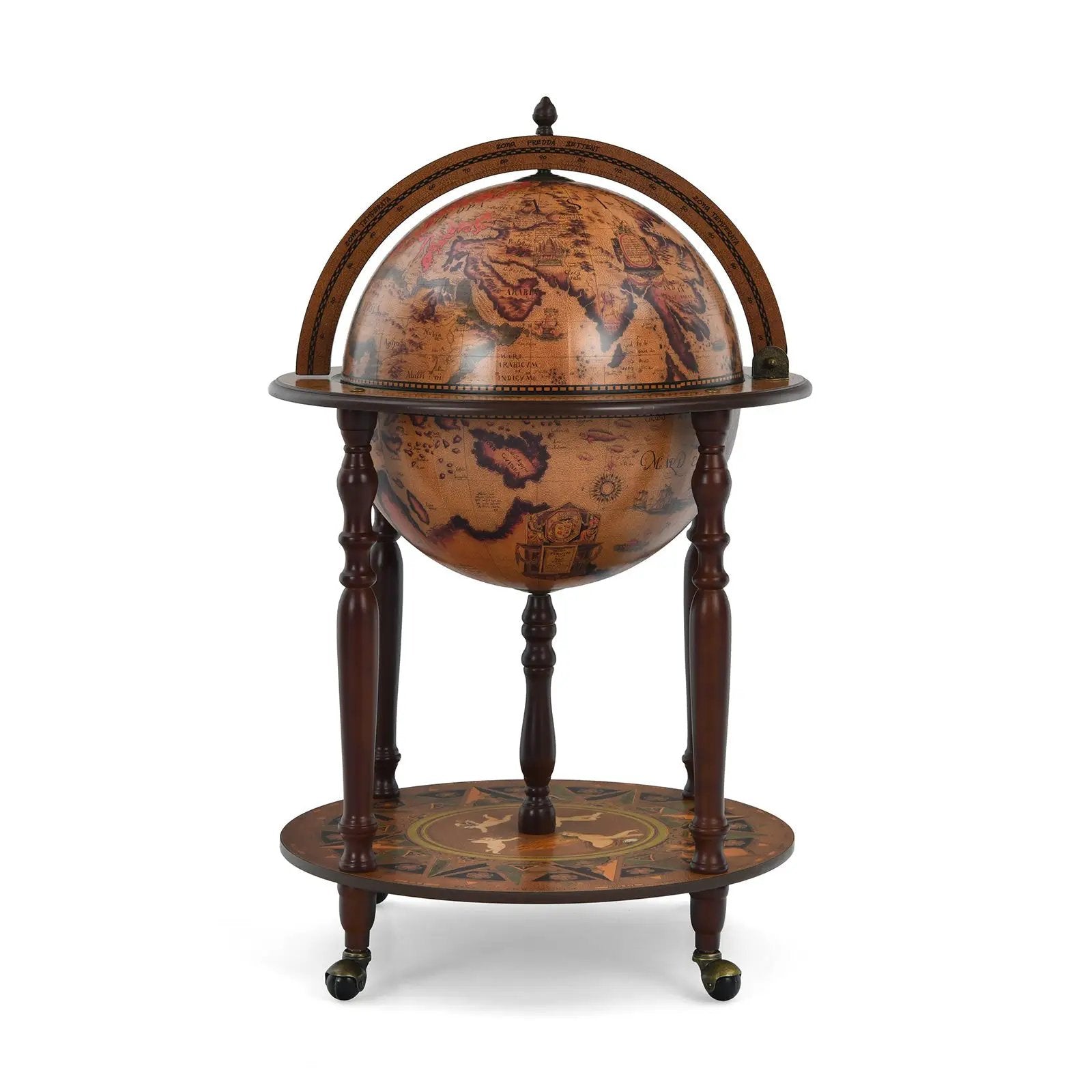 16th Century Italian Wine Cabinet with Wheels by DirectDeals