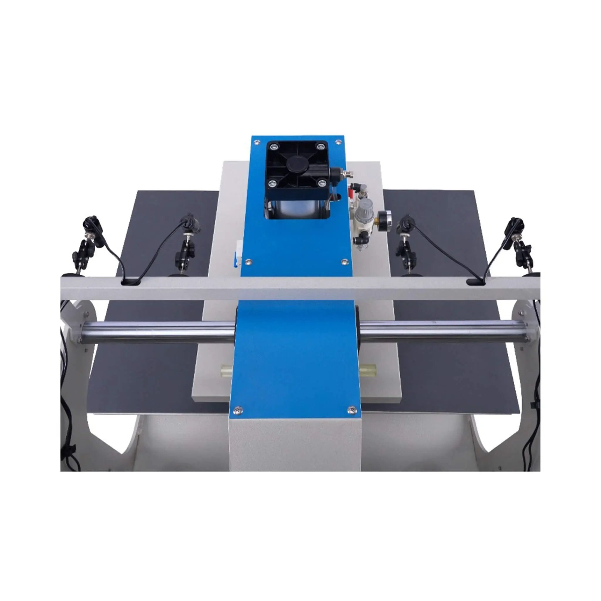 [16X24-Inch] Pneumatic Up Sliding Dual Platen Heat Press Machine With Infrared Positioning (SAK96724) by SAKSBY WHOLESALE