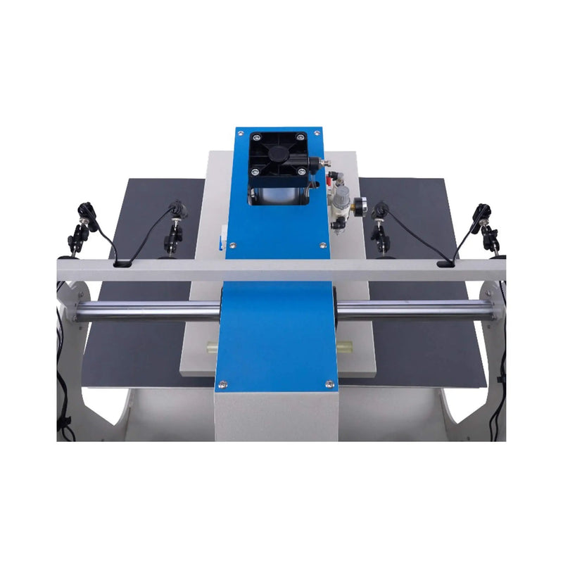 [16X24-Inch] Pneumatic Up Sliding Dual Platen Heat Press Machine With Infrared Positioning (SAK96724) by SAKSBY WHOLESALE