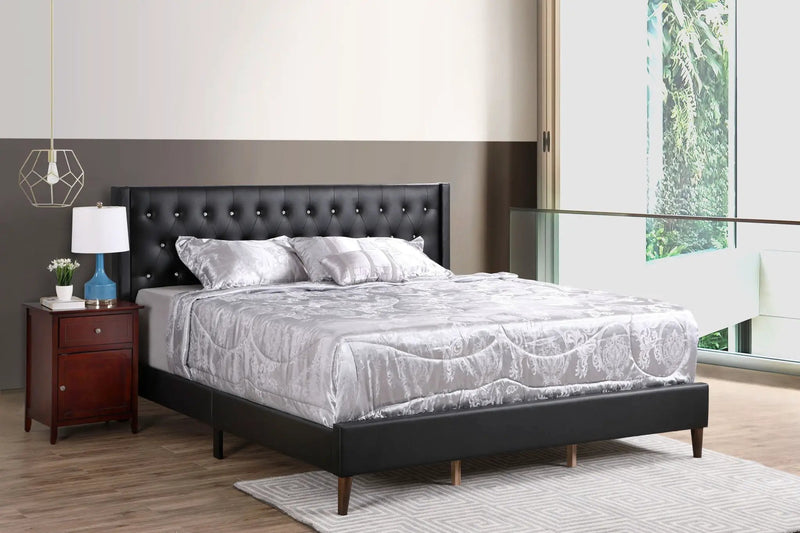 Stylish Bed For Spacious Rooms Contemporary by HouseOfZazla