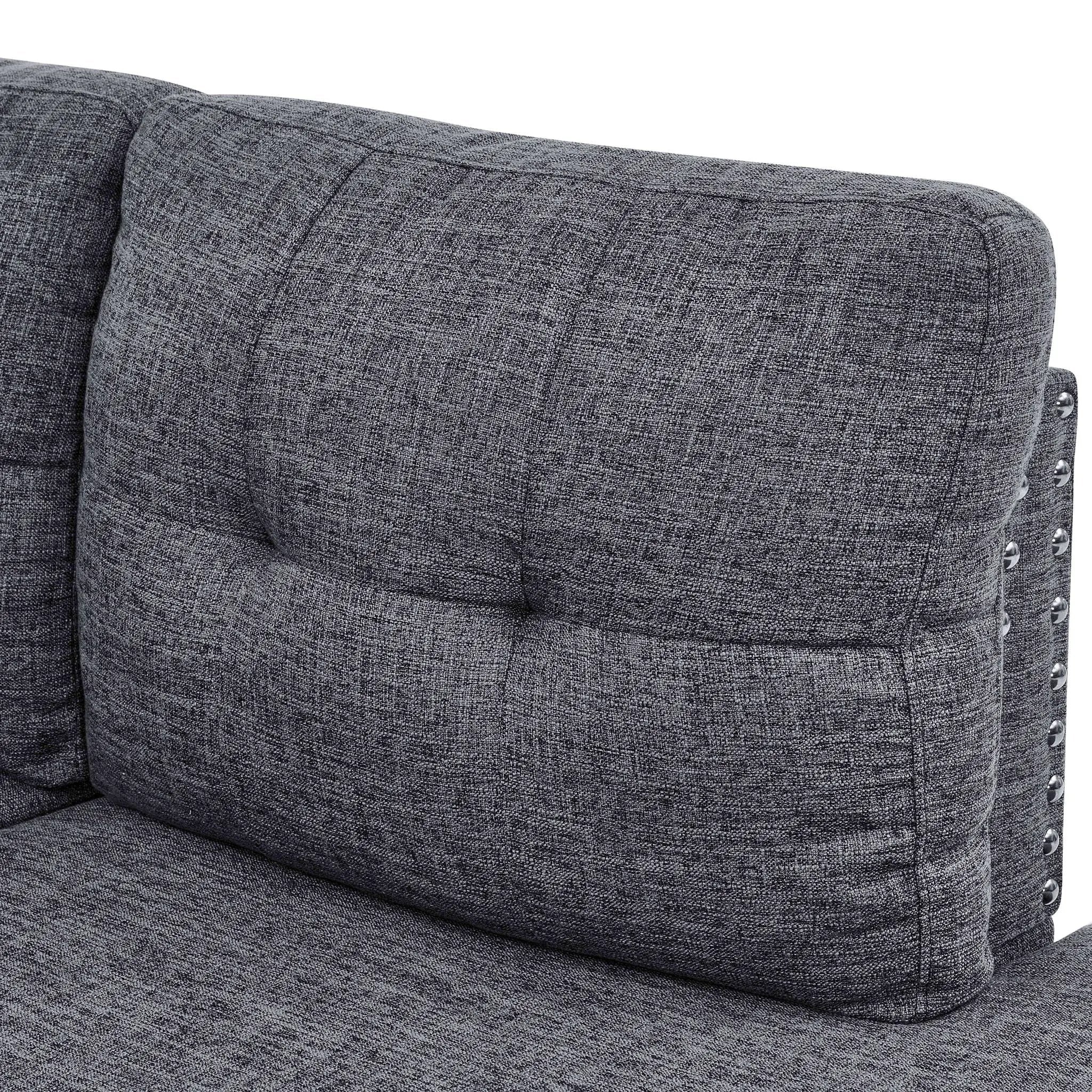 Camden - Power Sectional Sofa With Storage Ottoman And Built In Charging Ports - Gray by Unique Piece Furniture