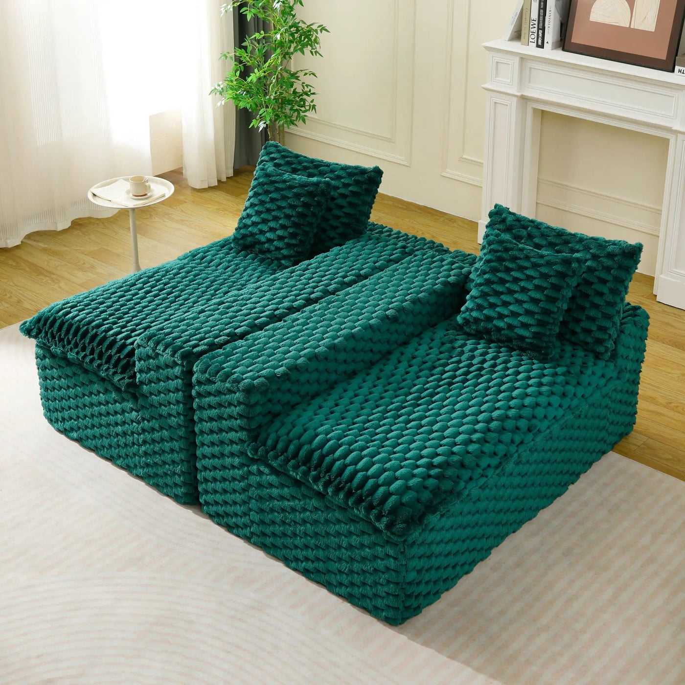 Multifunctional Sofa, Side-By-Side Or Facing Each Other by HouseOfZazla