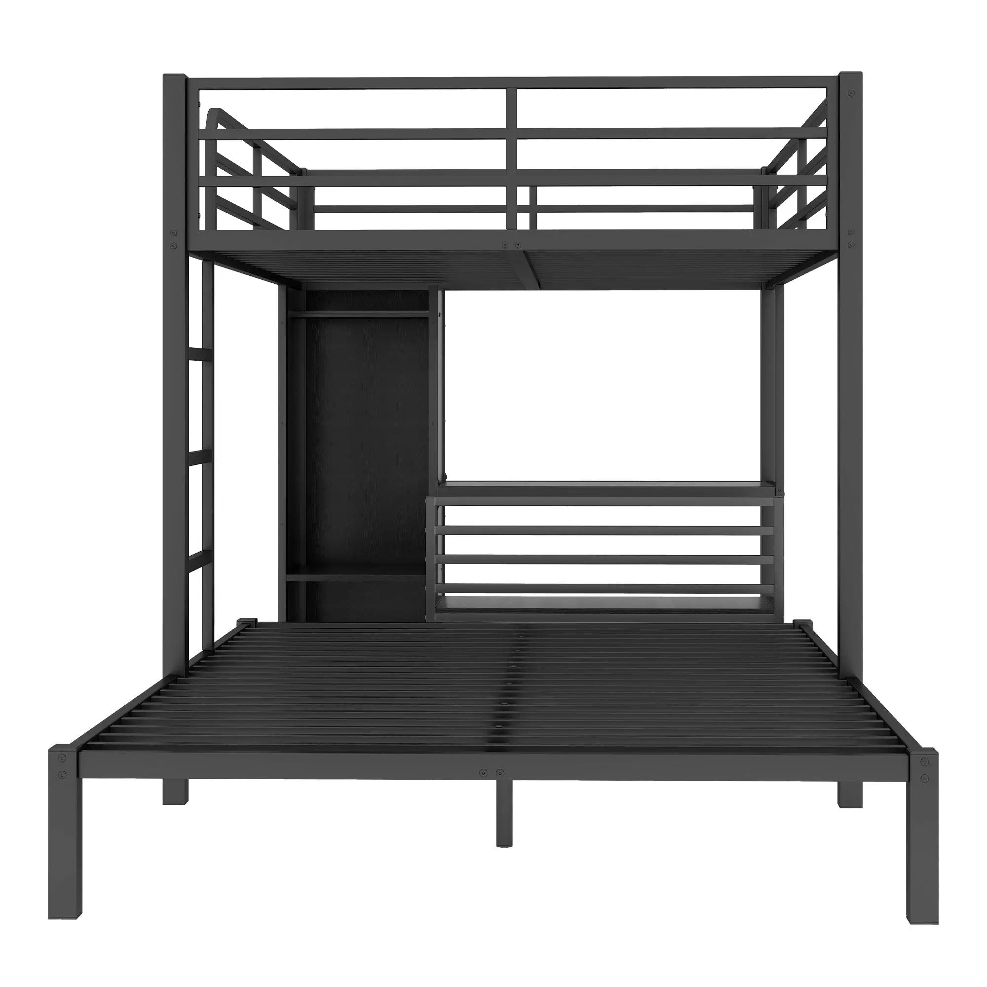 Queen Over Queen Size Bunk Bed Frame by HouseOfZazla