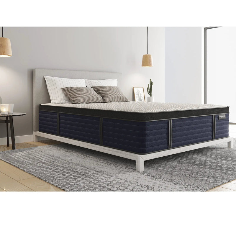 Diamond Hughes Cool Responsive Latex Hybrid Mattress - Queen 14.5" Firm by HouseOfZazla