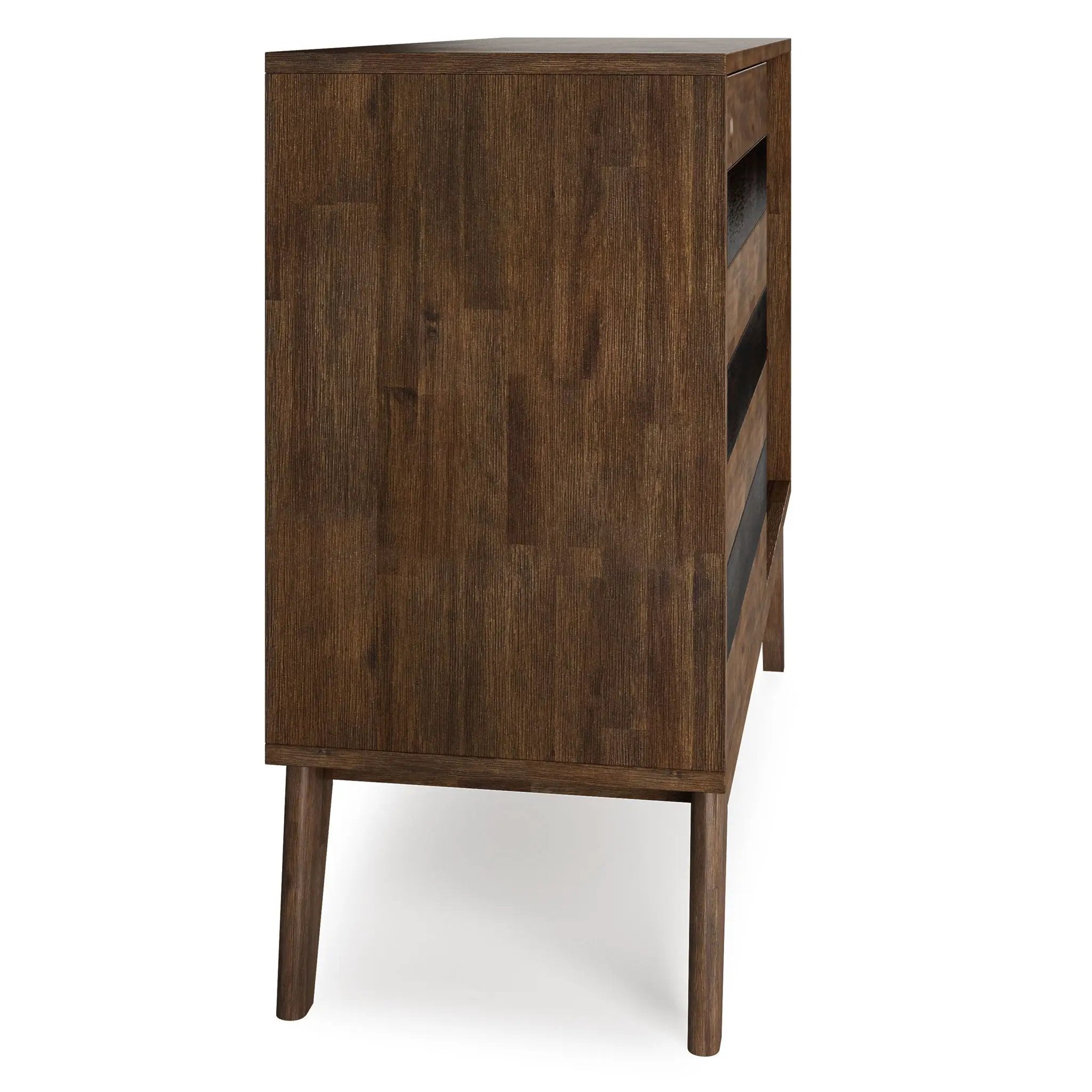Clarkson - Medium Storage - Rustic Natural Aged Brown by Unique Piece Furniture