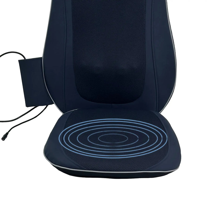 Shiatsu Back Massager with Kneading and Heating-Dark Blue by HouseOfZazla