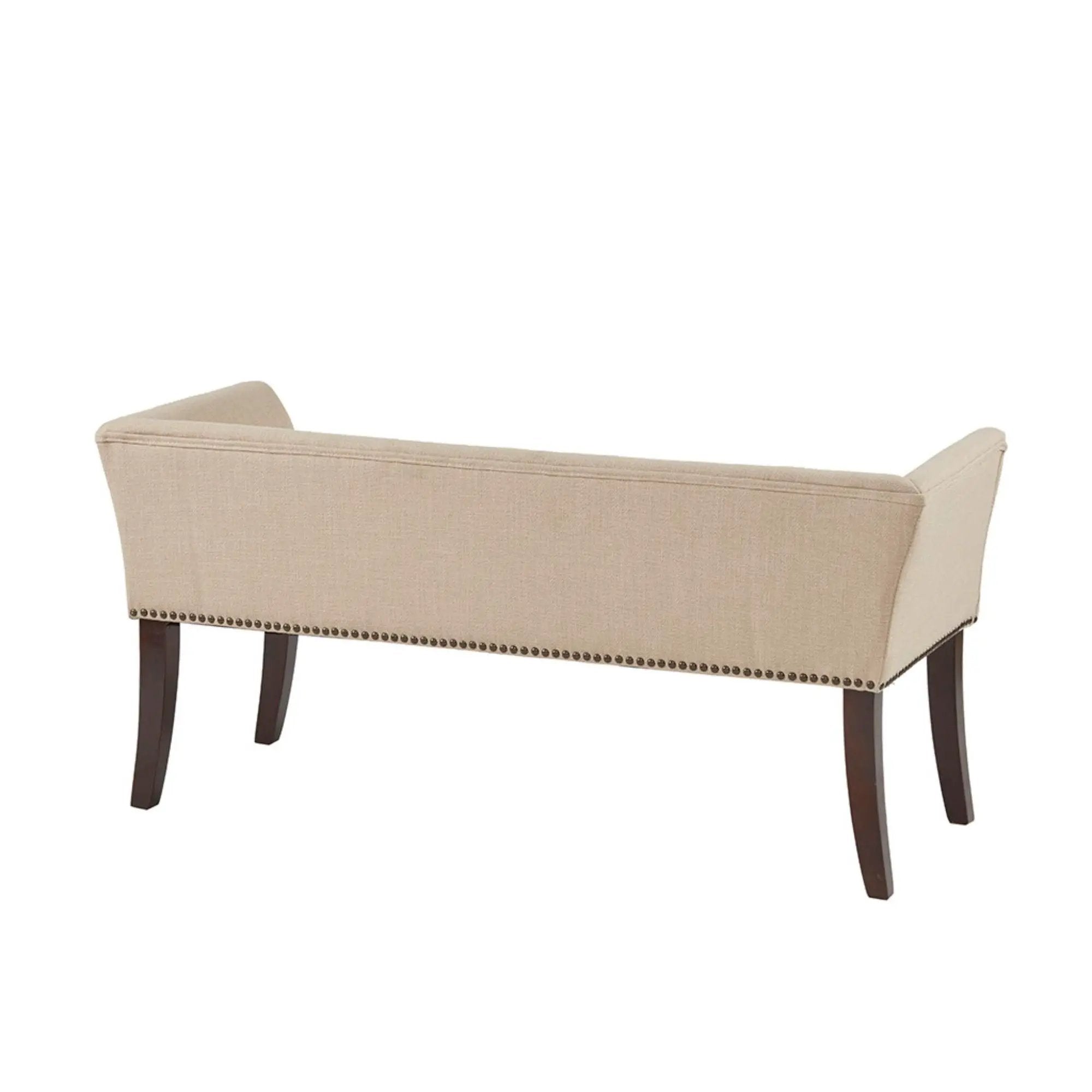 Elegant Design Bench Upholstery, Solid Wood Frame by Unique Piece Furniture