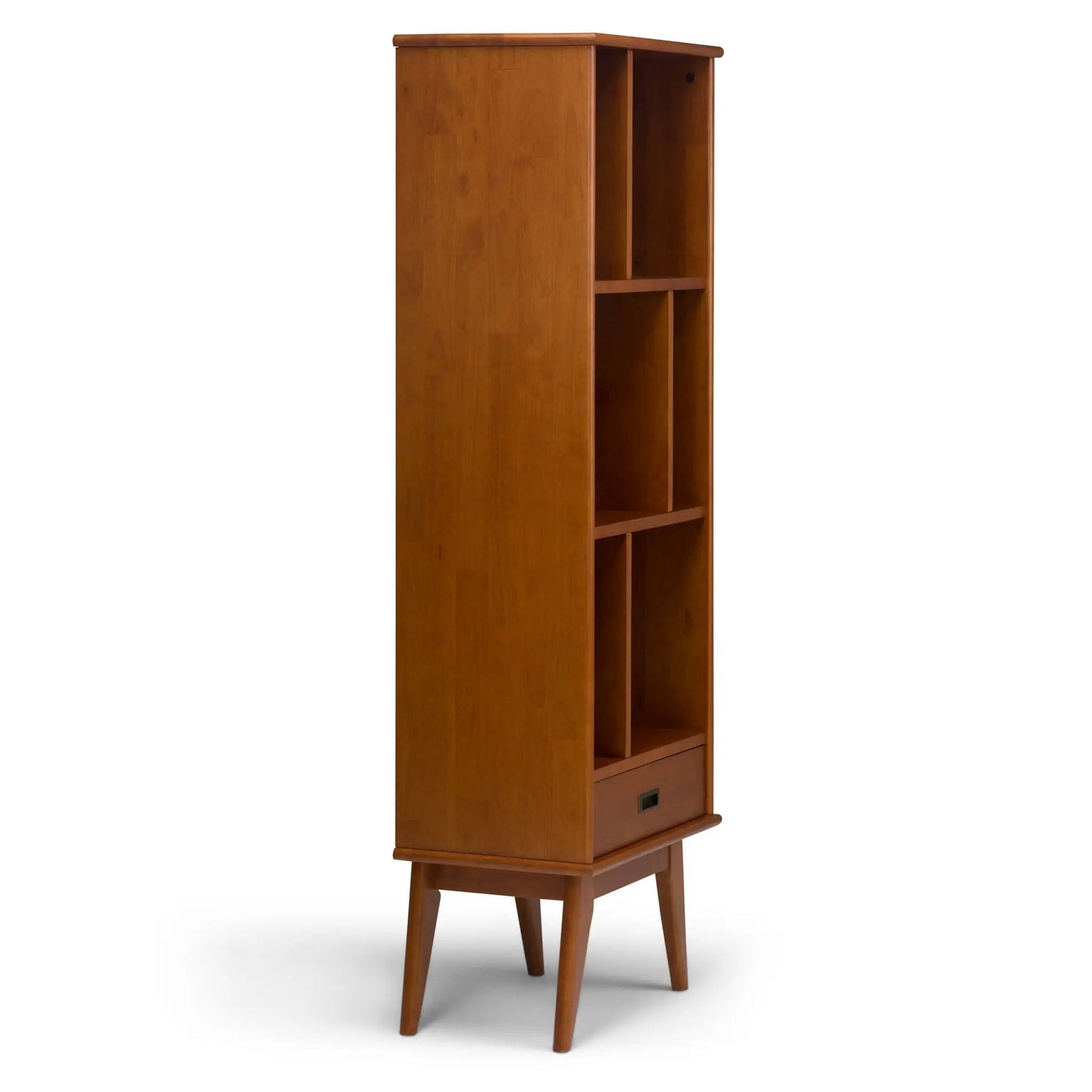Draper - Mid Century Wide Bookcase And Storage Unit by HouseOfZazla