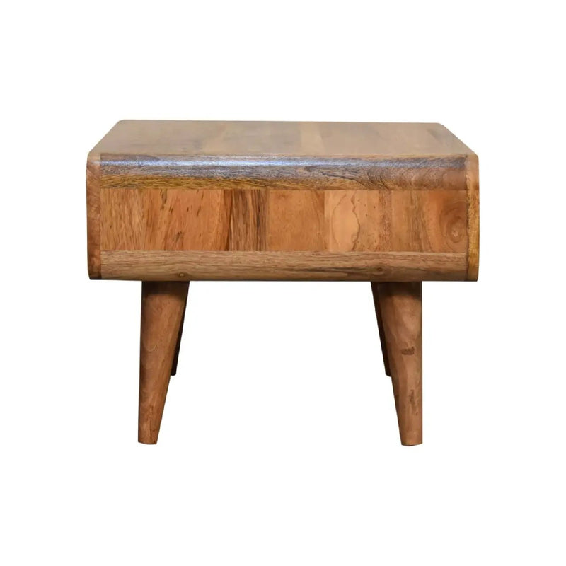Solid Wood Open Media Unit by HouseOfZazla