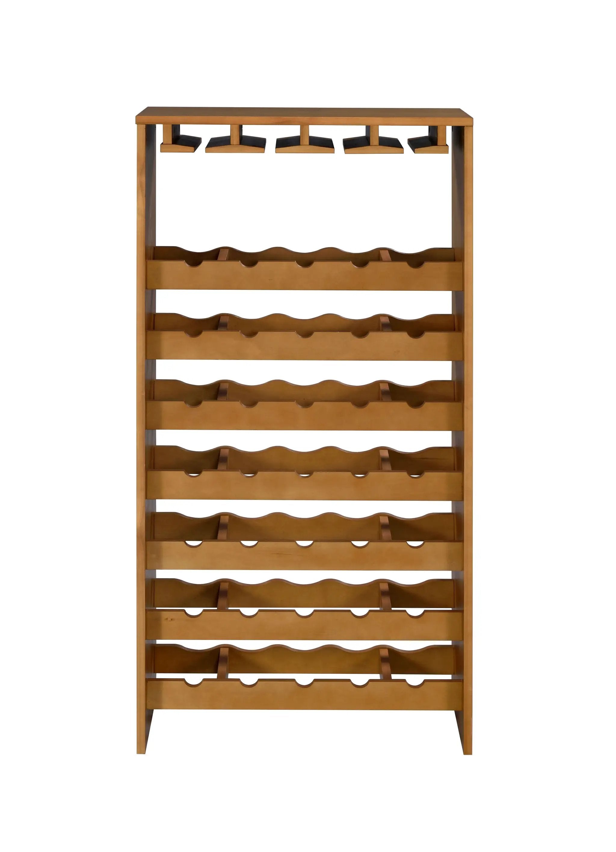 Hanzi Built-in Wine and Stemware Rack by HouseOfZazla