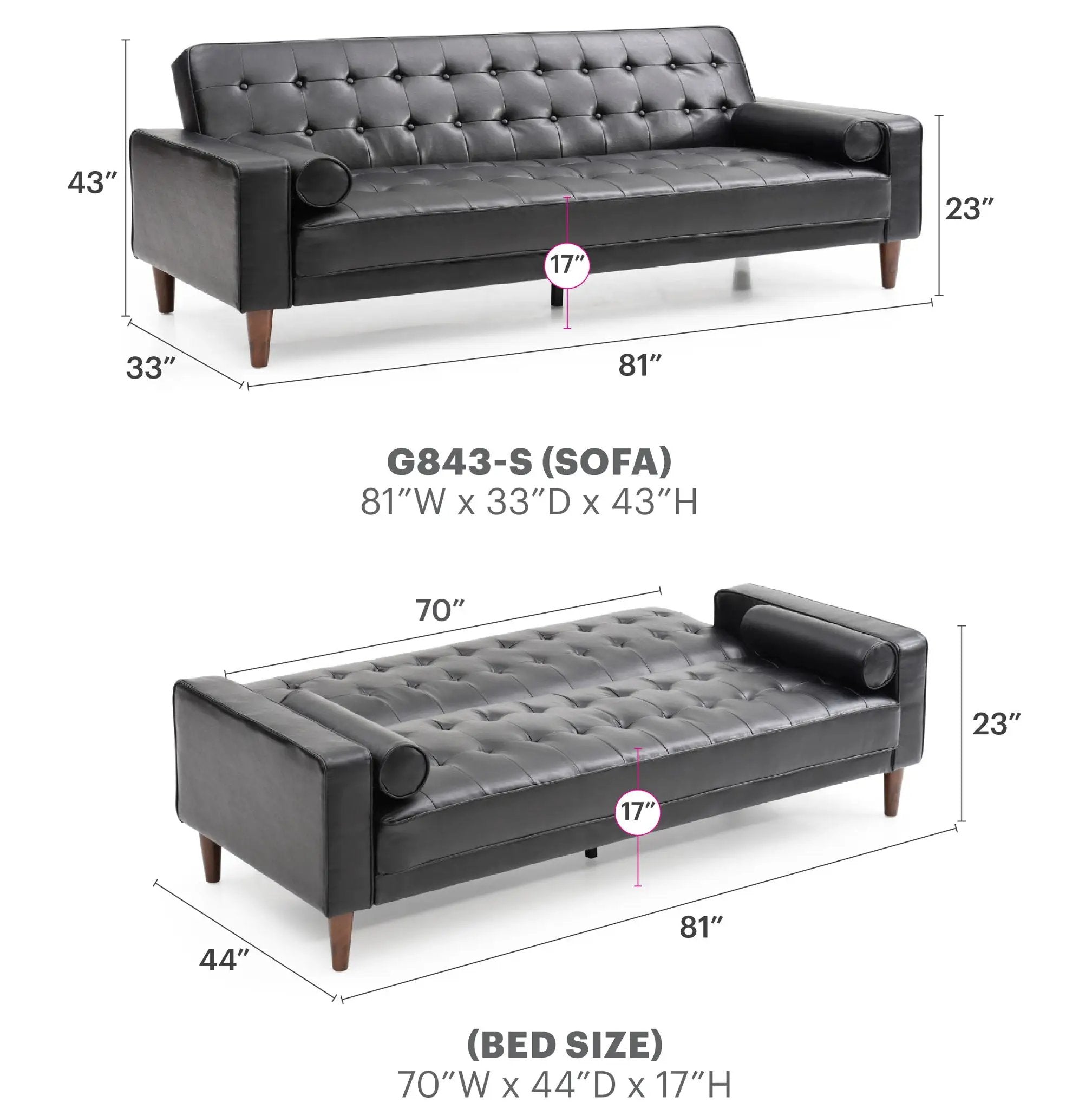 Andrews - Sofa Bed by Unique Piece Furniture