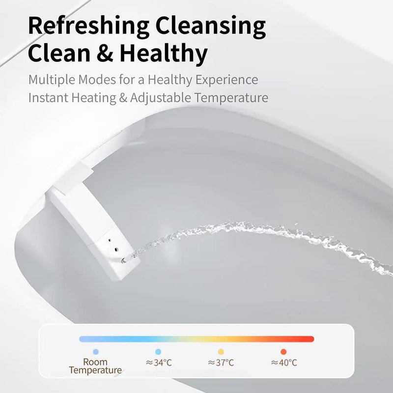 Smart Toilet Bidet with Auto Open Close by HouseOfZazla