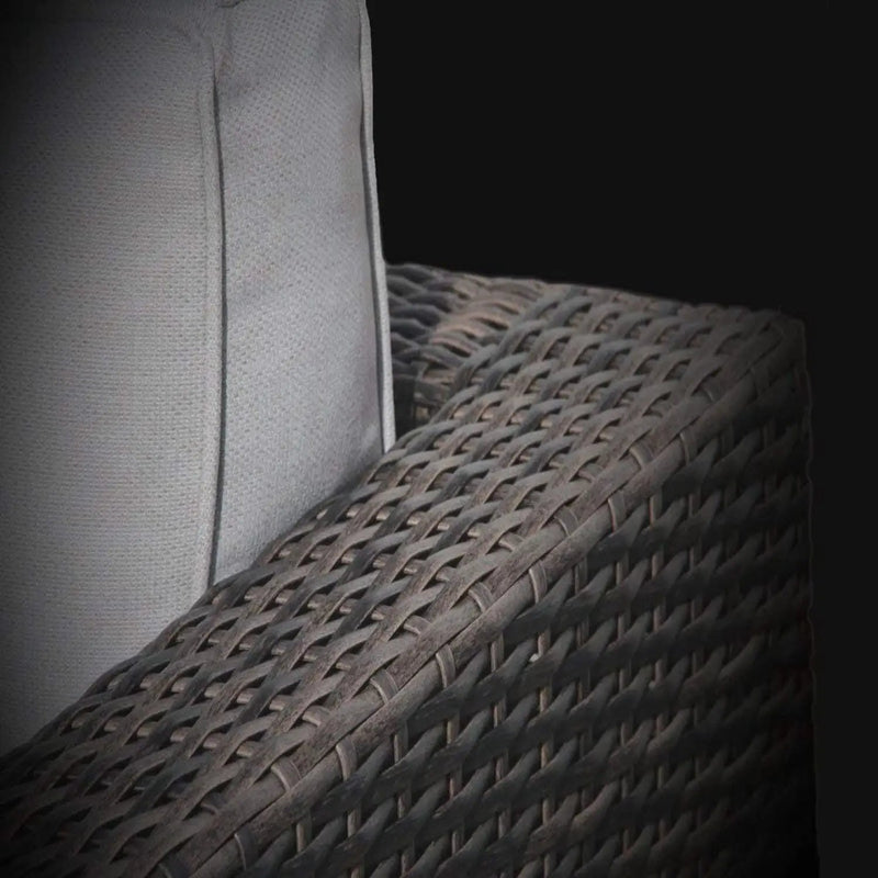 Wicker Seating Group Set With Table And Cushions by HouseOfZazla