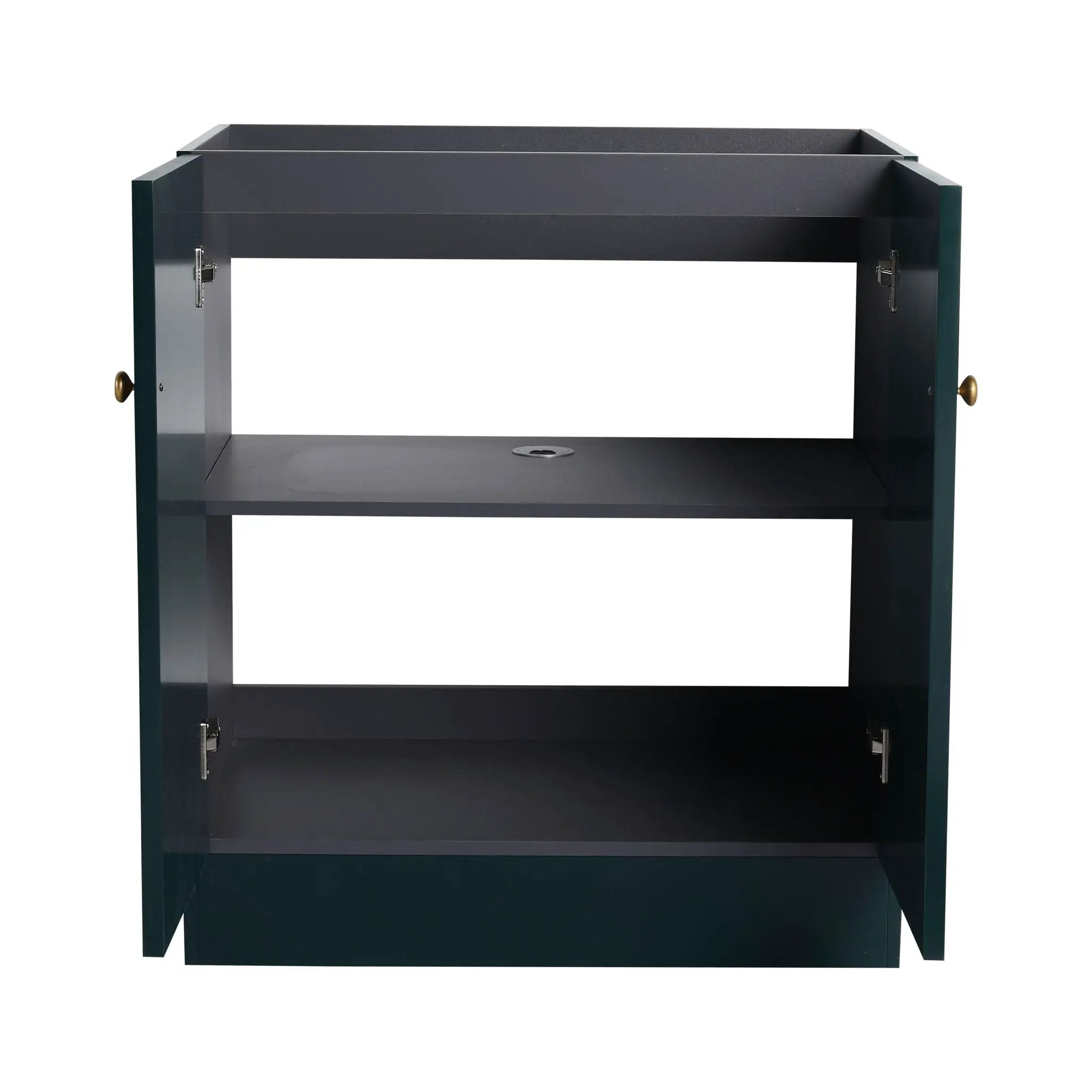 Modern Freestanding Bathroom Vanity With Soft Close Cabinet Doors by HouseOfZazla