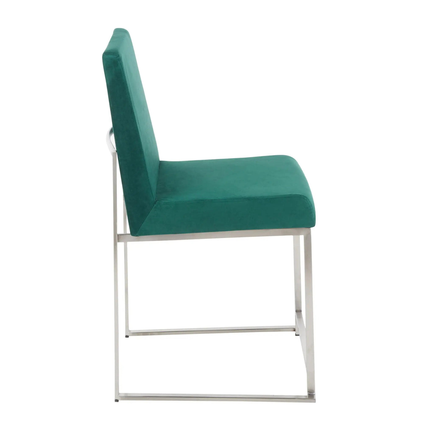 Fuji - Contemporary Modern Elegance High Back Dining Chair (Set of 2) by HouseOfZazla