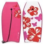 Lightweight Bodyboard Surfing with Leash EPS Core Boarding IXPE by DirectDeals