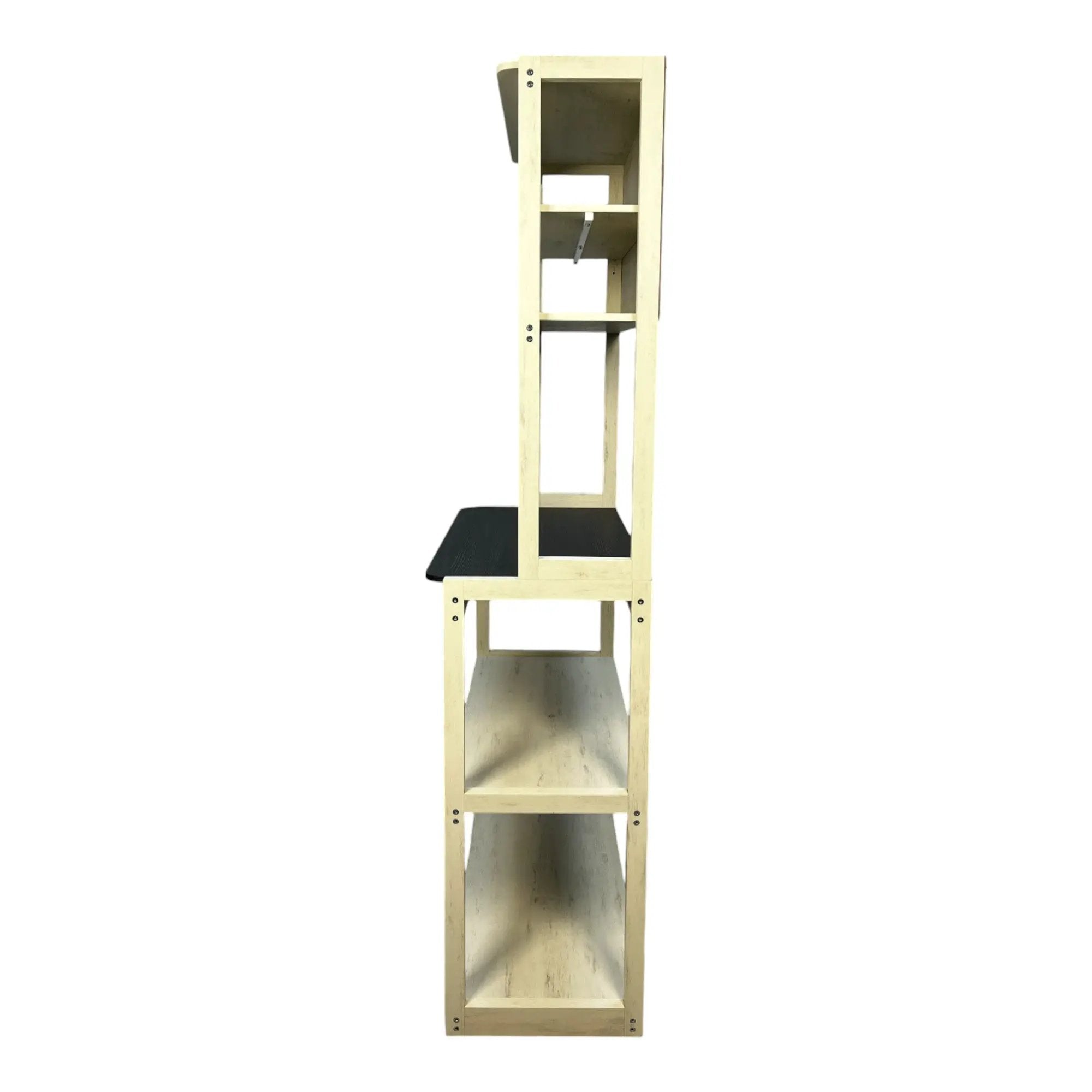 31.5" Baker's Rack in White and Black by HouseOfZazla