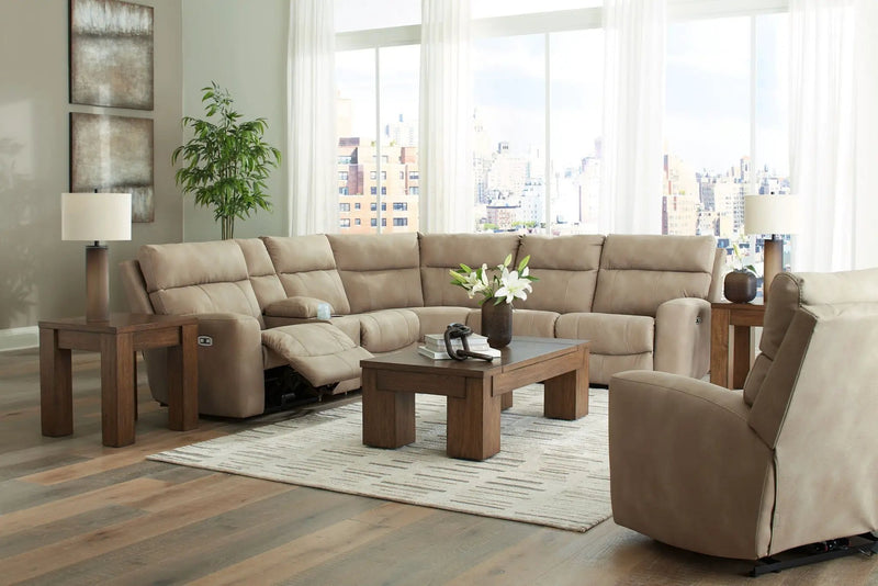 Next-Gen Durapella - Power Reclining Sectional Set by Unique Piece Furniture