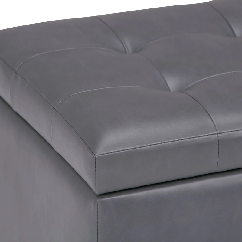 Cosmopolitan - Upholstered Storage Ottoman by HouseOfZazla