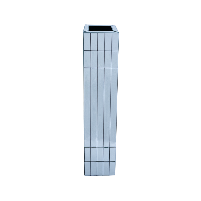 Tall Floor Vase 29.92" Mirrored Floor Vase for Home Decor by HouseOfZazla