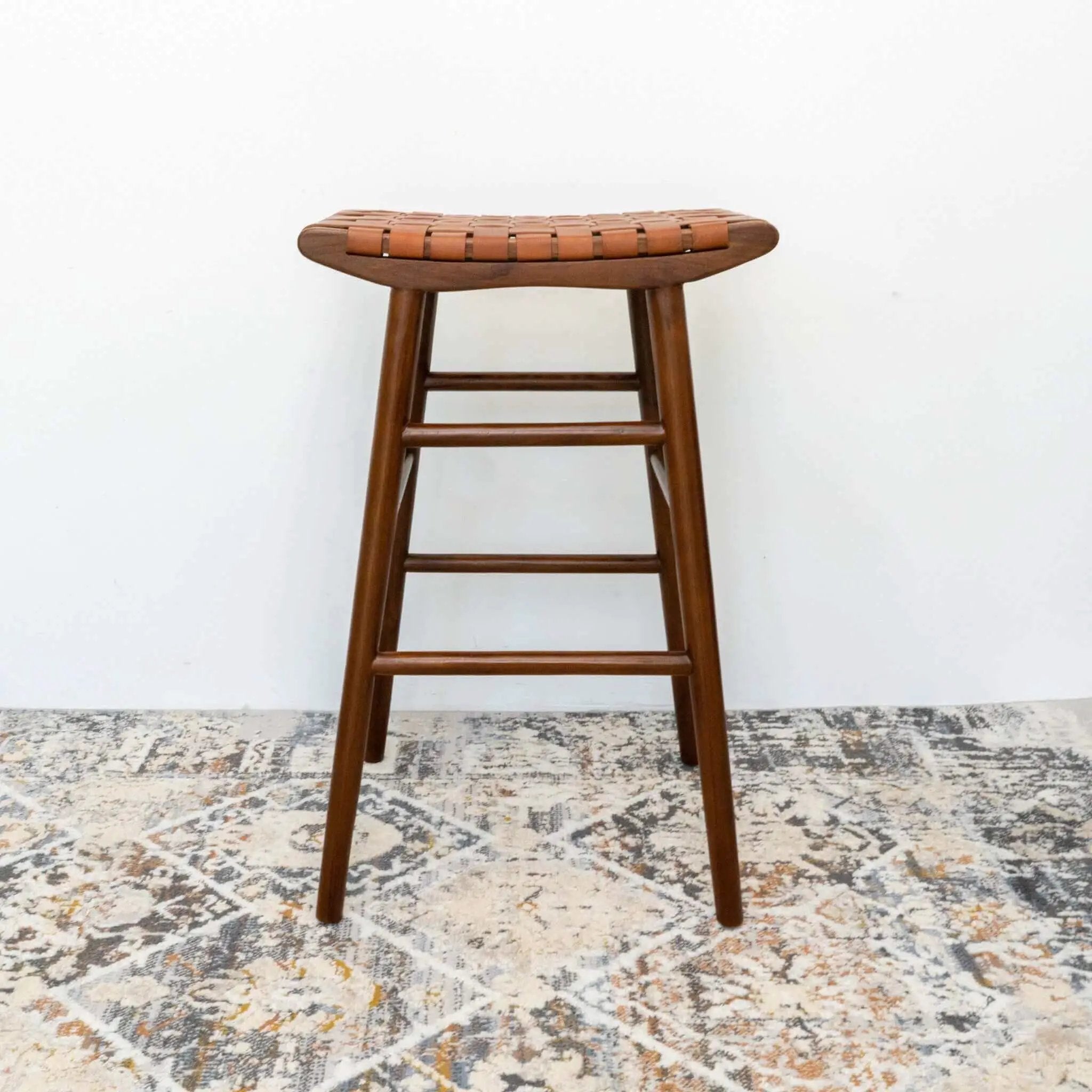 Maya - Stool - Rustic / Tan by Unique Piece Furniture