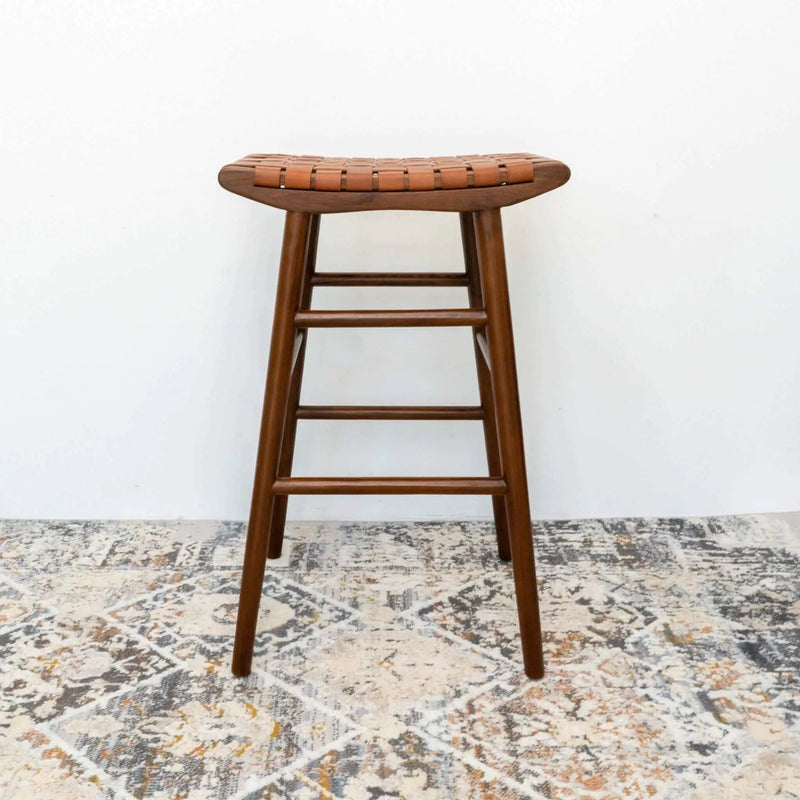 Maya - Stool - Rustic / Tan by Unique Piece Furniture