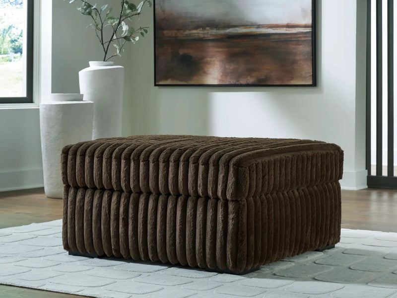 Midnight-Madness - Oversized Accent Ottoman by Unique Piece Furniture