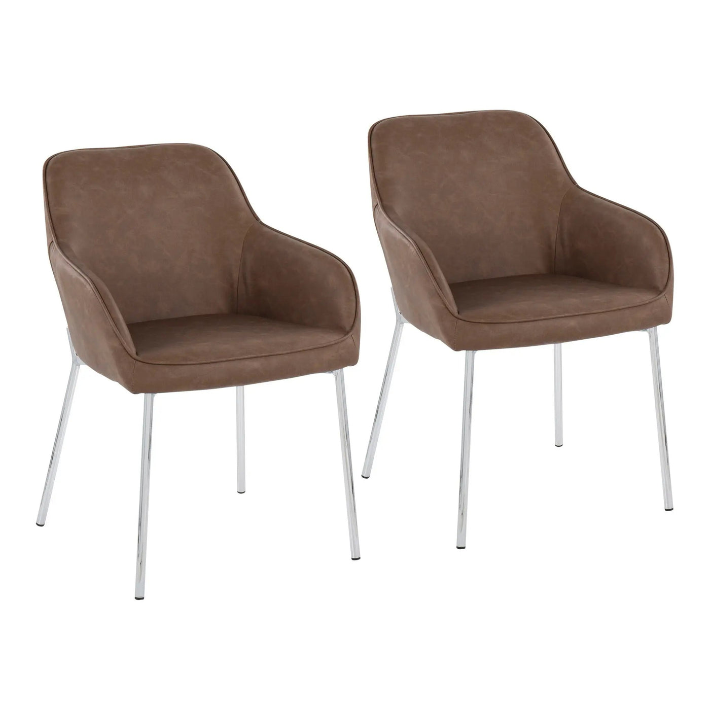 Daniella - Contemporary Moder Dining Chair (Set of 2) by HouseOfZazla