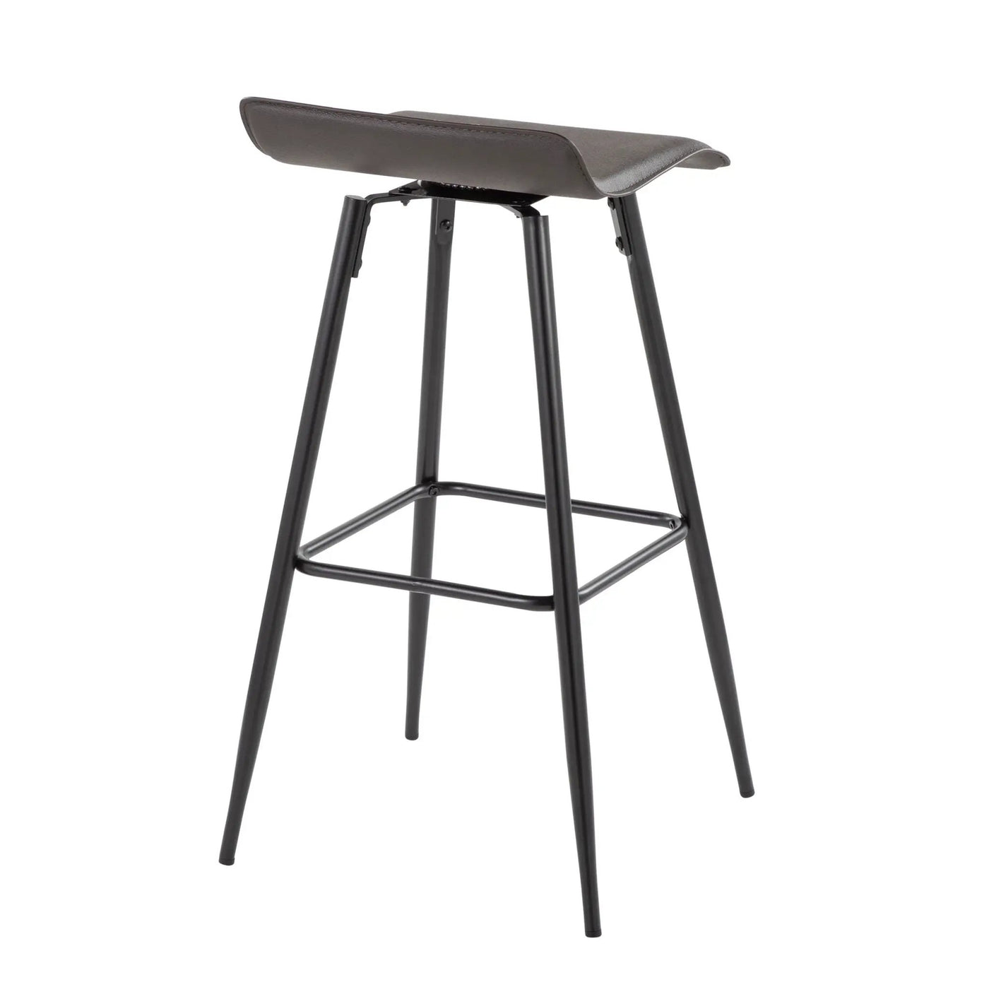 Ale - Contemporary Fixed-Height Bar Stool (Set of 2) by HouseOfZazla