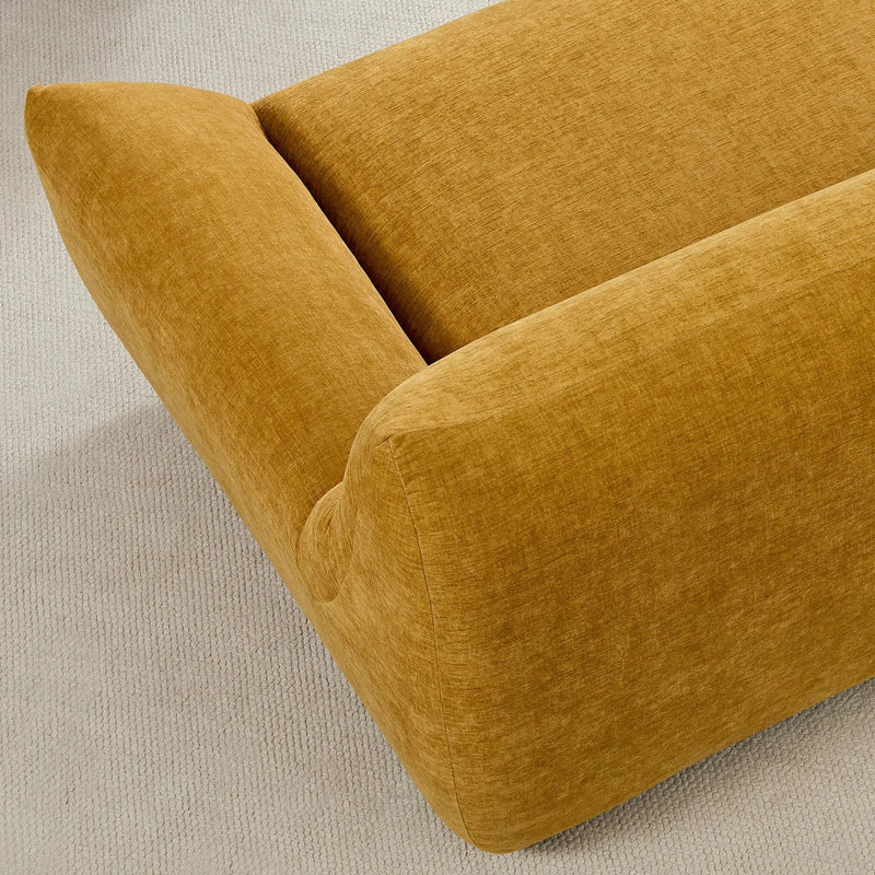 Modular Curved Sectional Sofa, 3-Piece Free-Form Configuration by HouseOfZazla