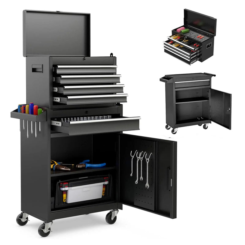 5-Drawer Rolling Tool Storage Cabinet by HouseOfZazla