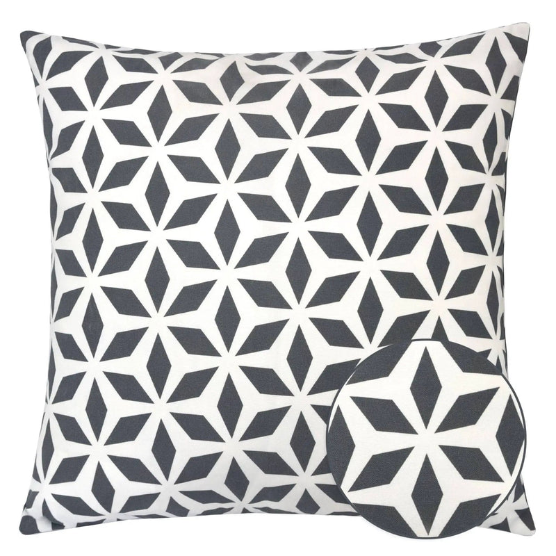 Crystal Burst - Outdoor & Indoor Pillow by HouseOfZazla