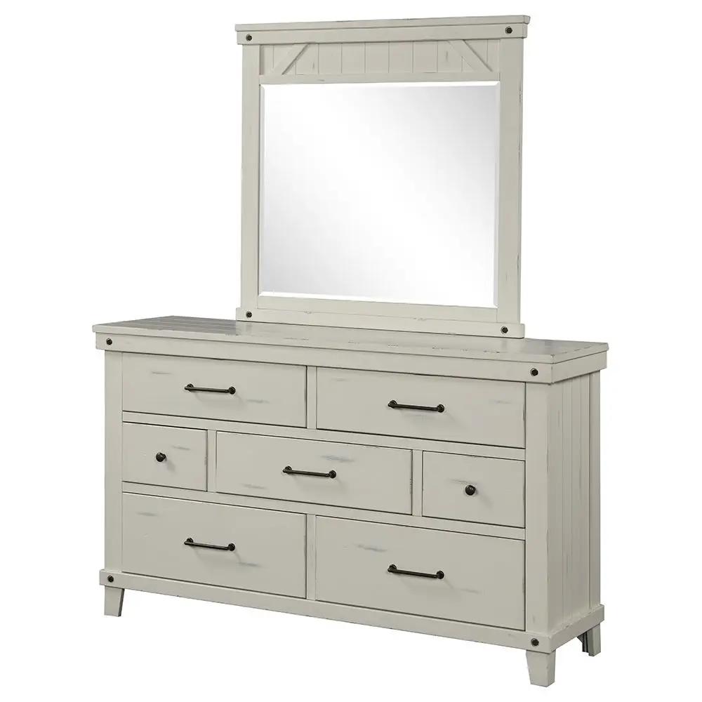 7 Drawer Dresser - White by Unique Piece Furniture