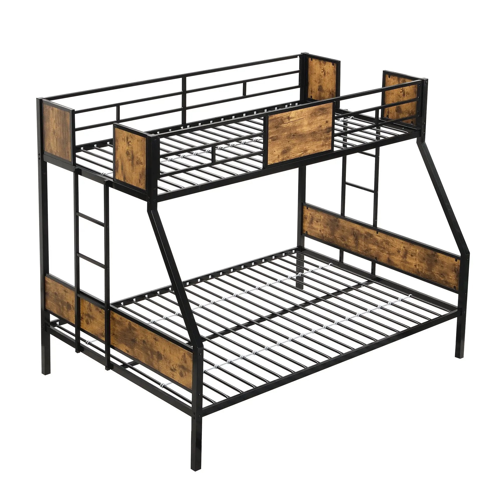 Modern Metal Bunk Bed With Dual Side Ladder And Metal Desig by Unique Piece Furniture