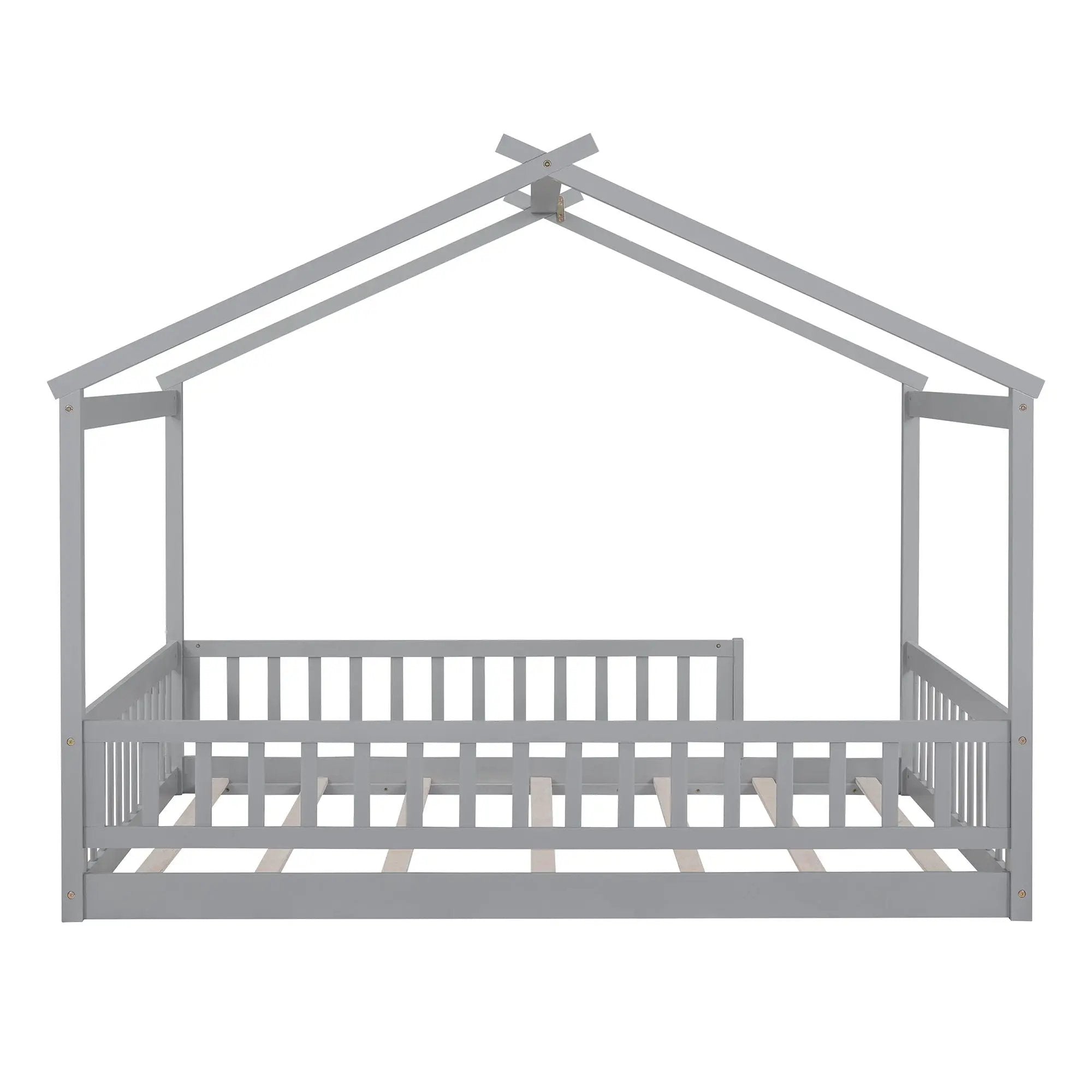 Bed House Bed Frame With Fence by Unique Piece Furniture