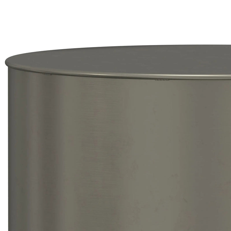 Curtis - Ombre Metal Cylinder Accent Table by Unique Piece Furniture