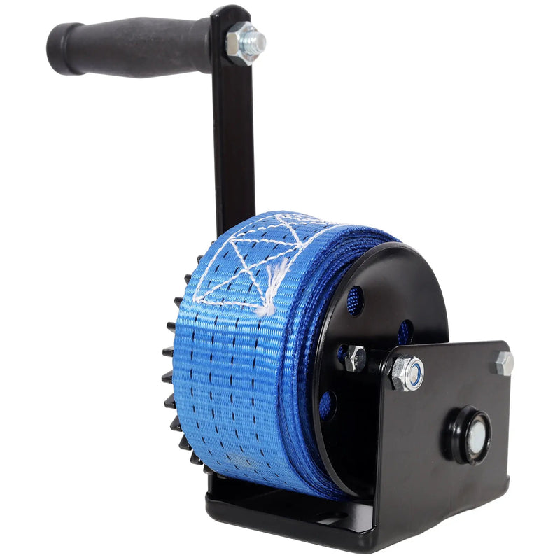 800LBS Hand Winch With 19.6FT Strap by HouseOfZazla