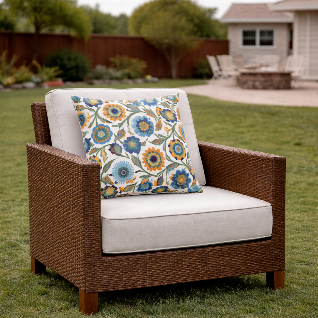 6 Pack Outdoor Pillow Covers - 18x18 Inch by HouseOfZazla