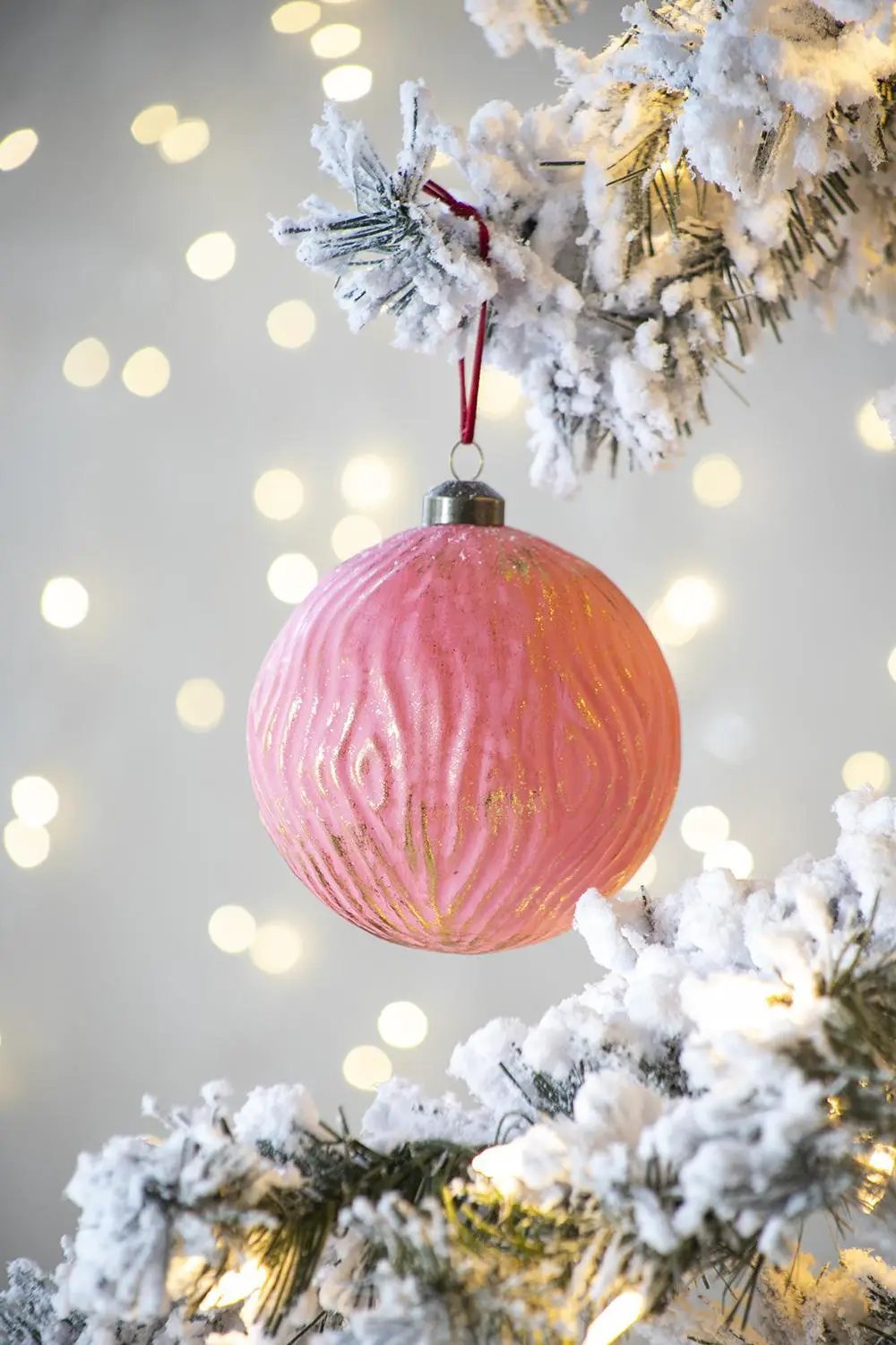 Christmas Ball Glass Decorative Hanging Ball Christmas Tree Ornaments For Holiday Party Decorations by HouseOfZazla