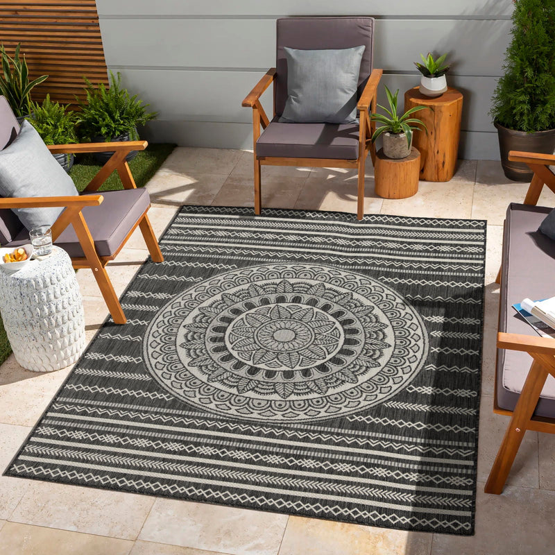 Sunshine - Indoor / Outdoor Area Rug - Polypropylene by HouseOfZazla