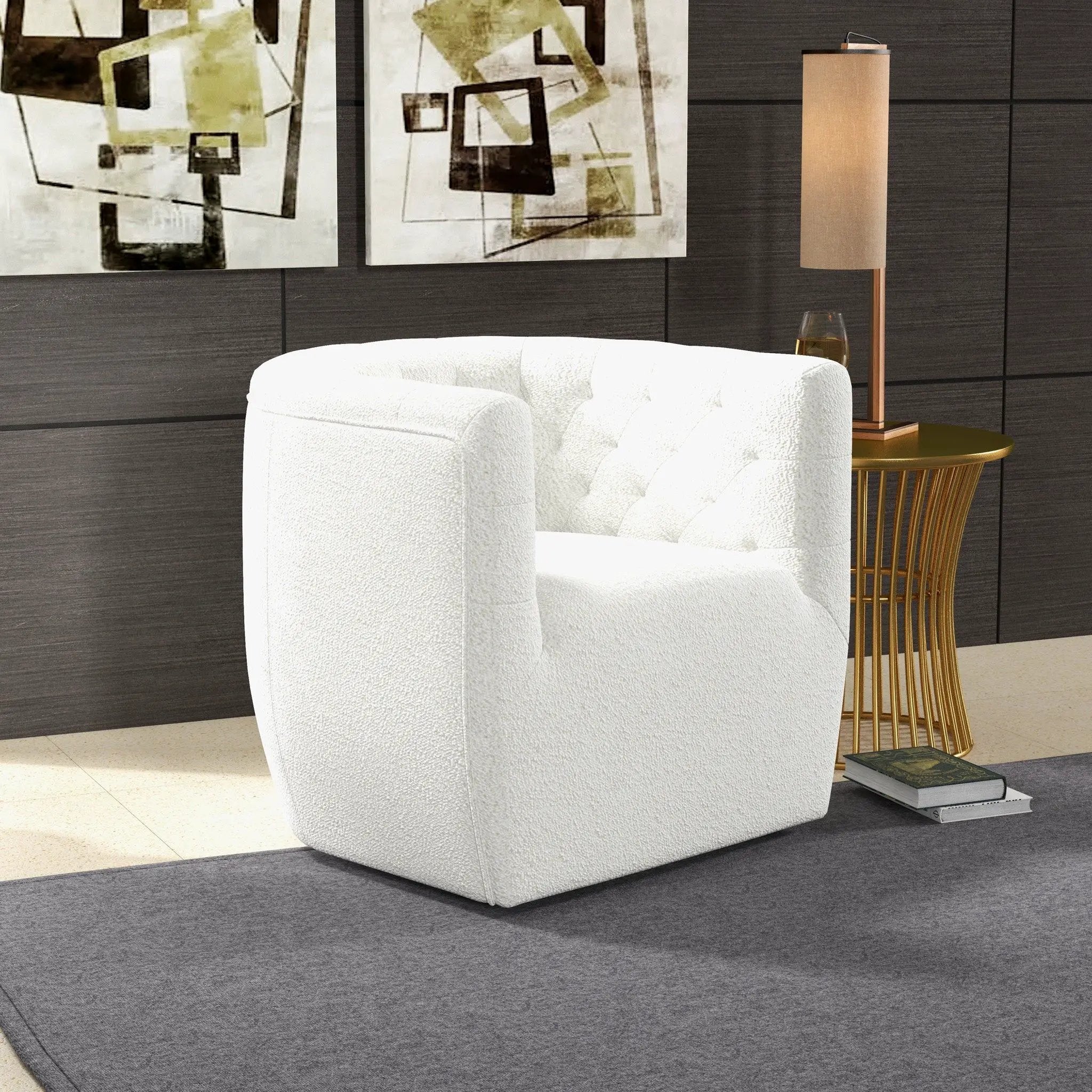 Delaney - Ergonomic Design Swivel Chair by Unique Piece Furniture