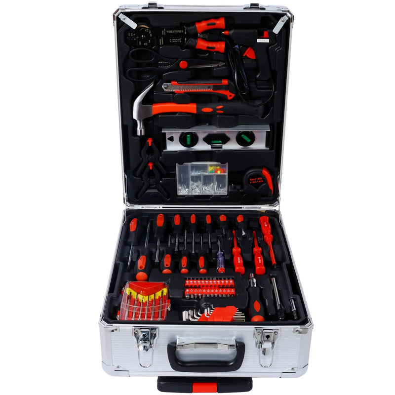 899pcs Home Repair Tool Set Kit with Toolbox Storage Case by HouseOfZazla