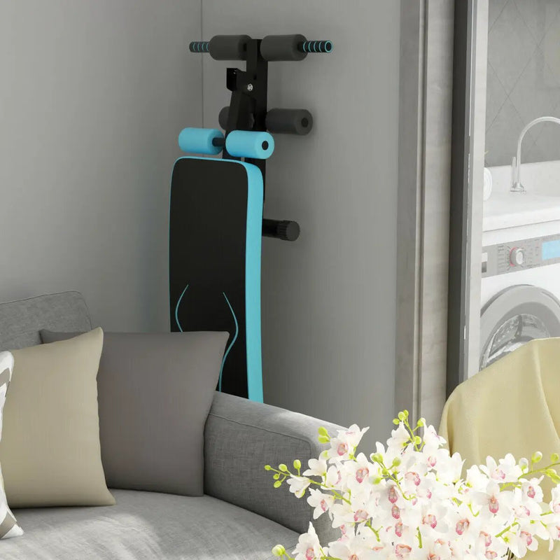 Folding Weight Bench Adjustable Sit-up Board Workout Slant Bench by DirectDeals