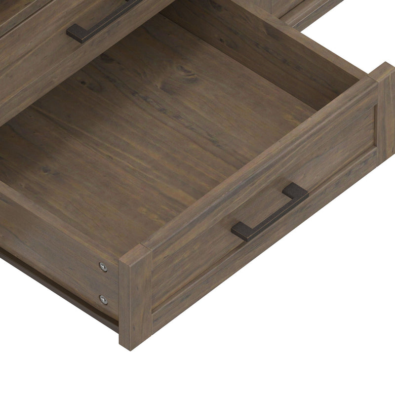 Ela - TV Media Stand - Smoky Brown by HouseOfZazla