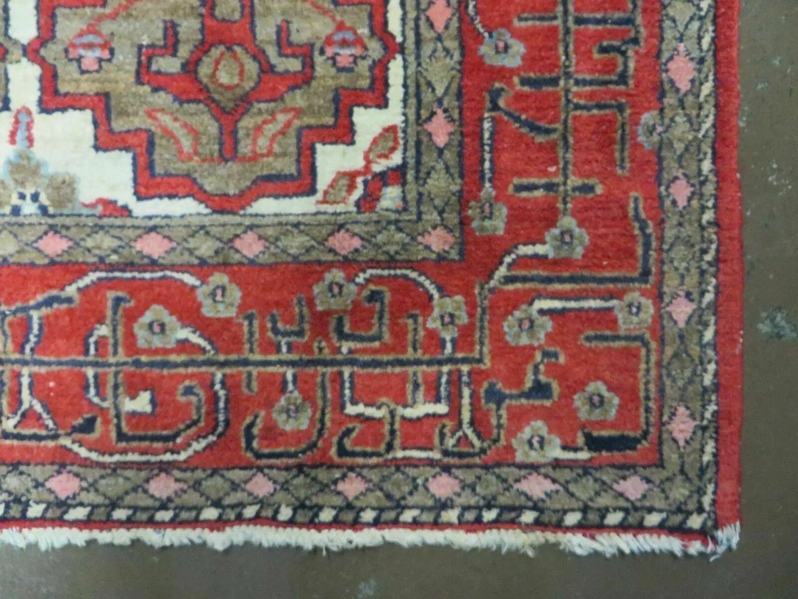 4' X 6' Antique Handmade Turkish Anatolian Wool Rug Vegetable Dyes by Jewel Rugs