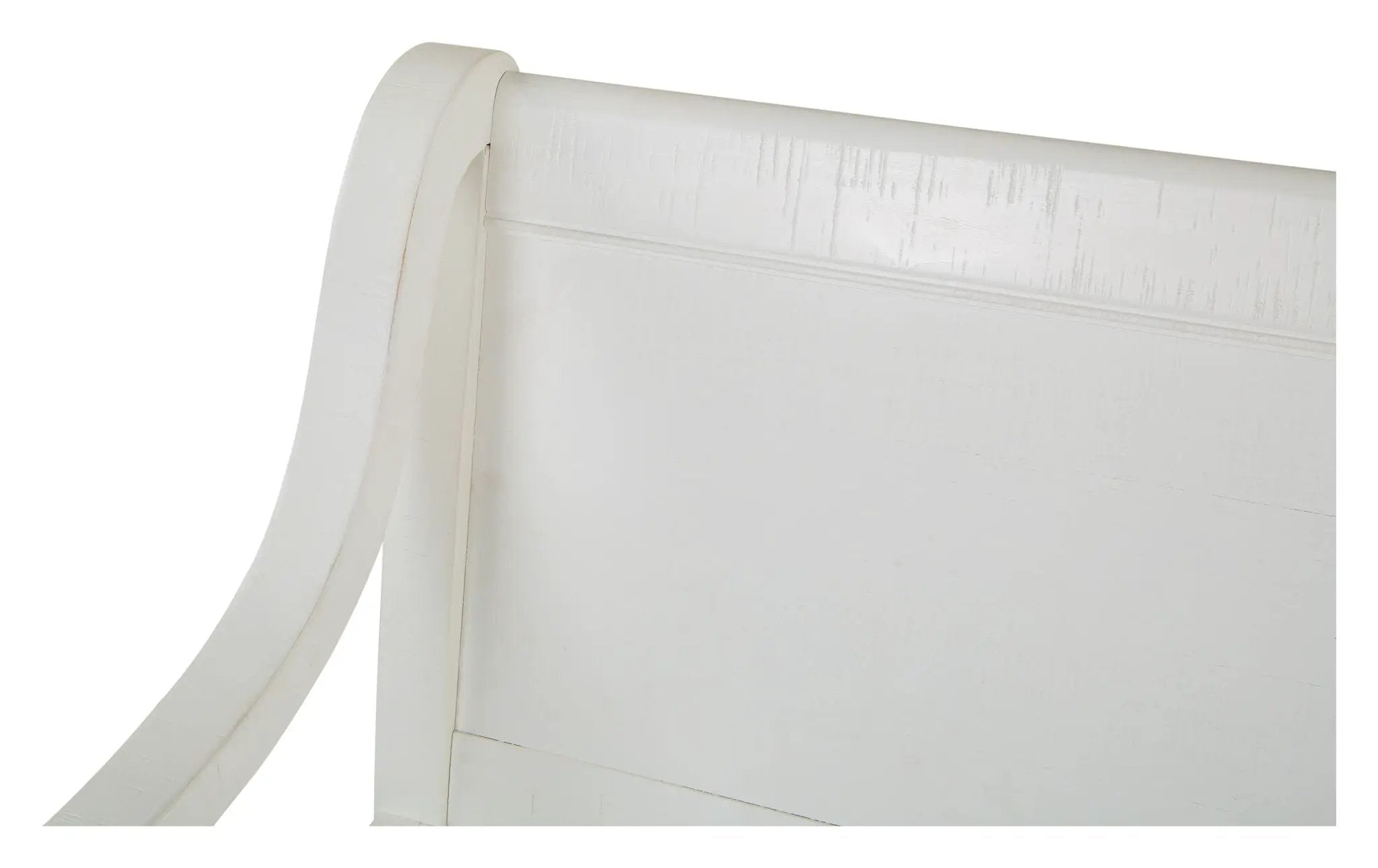 Heron Cove - Bench With Back - Chalk White by Unique Piece Furniture