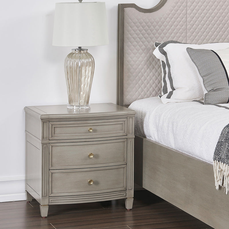 Dauphin - 3 Drawer Accent End Table by HouseOfZazla